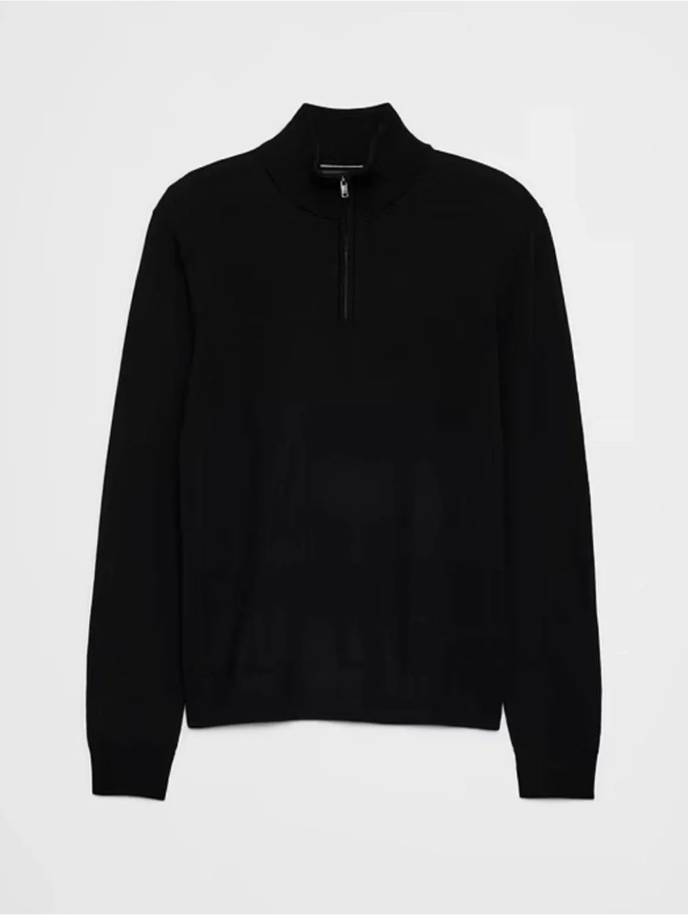 Banana republic merino quarter zip sweater